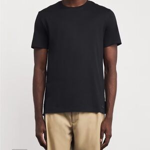 Ralph Lauren Purple Label Men’s Cotton Tee Navy – Made in Italy – Size L